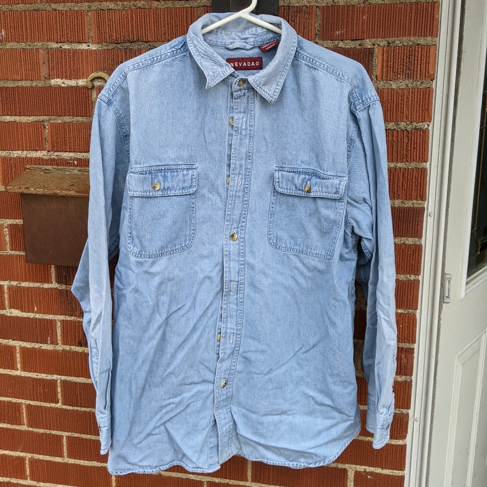 Vintage Nevada Prison-style Button down